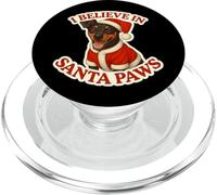 I Believe In Santa Paws Manchester Terrier Dog Hat Christmas PopSockets PopGrip for MagSafe
