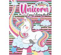I Believe In Unicorn Copy Coloring Book: Fun Activity Books For Children