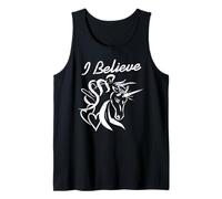 I Believe in Unicorns Fantasy Heart Love Magic Spirit Tank Top