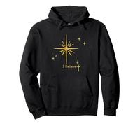 I Believe Star of Bethlehem Birth Jesus Pullover Hoodie