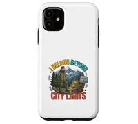 I Belong Beyond City Limits Outdoor Adventure Design Case for iPhone 11