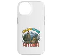 I Belong Beyond City Limits Outdoor Adventure Design Case for iPhone 14