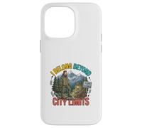 I Belong Beyond City Limits Outdoor Adventure Design Case for iPhone 14 Pro Max