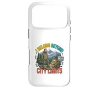 I Belong Beyond City Limits Outdoor Adventure Design Case for iPhone 17 Pro