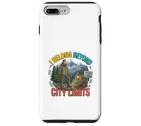 I Belong Beyond City Limits Outdoor Adventure Design Case for iPhone 7 Plus/8 Plus