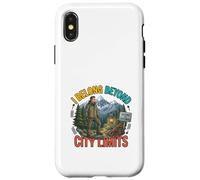 I Belong Beyond City Limits Outdoor Adventure Design Case for iPhone X/XS