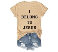 I Belong to Jesus T-Shirt, I Belong to Jesus Tee, Unsiex Funny Adult Short Sleeve Tee