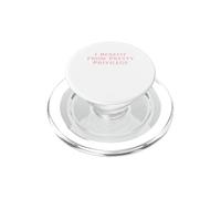 I Benefit From Pretty Privilege funny Y2K PopSockets PopGrip for MagSafe