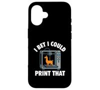 I Bet I Could Print That - 3D Printing Geek 3D Printer Case for iPhone 16