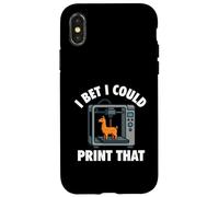 I Bet I Could Print That - 3D Printing Geek 3D Printer Case for iPhone X/XS