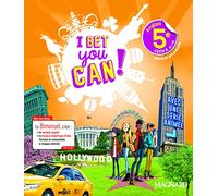 I bet you can 5e - Bimanuel élève (Anglais collège): Bimanuel Magnard : le manuel papier + la licence numérique Elève incluse.
