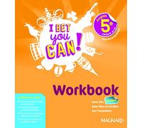 I Bet You Can 5E - Workbook (Anglais Collège)