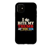 I Bite My Thumb At You Literature Theatre Nerds Shakespeare Case for iPhone 11