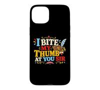 I Bite My Thumb At You Literature Theatre Nerds Shakespeare Case for iPhone 15 Plus