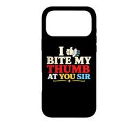 I Bite My Thumb At You Literature Theatre Nerds Shakespeare Case for iPhone 17 Pro Max