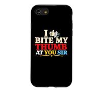 I Bite My Thumb At You Literature Theatre Nerds Shakespeare Case for iPhone SE (2020) / 7/8