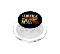 I Bite My Thumb At You Literature Theatre Nerds Shakespeare PopSockets PopGrip for MagSafe