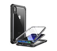 i-Blason Ares Full Body Rugged Clear Bumper Case for 6.5-Inch iPhone XS Max (2018), Black