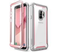 i-Blason Ares Full Body Rugged Protector Bumper Case for Samsung Galaxy S9 (2018 Release), Pink