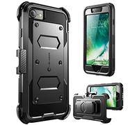 i-Blason Armorbox Series 360 Degree Bumper Protective Case for 4.7-Inch iPhone SE (2020)/SE 3 (2022)/7 (2016)/8 (2017), Black
