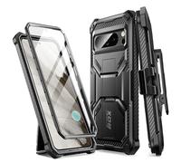 i-Blason Armorbox Series Case for Google Pixel 8 Pro（2023 Release, Full Body Heavy Duty Kickstand Case with Built-in Screen Protector for Pixel 8 Pro (Black)