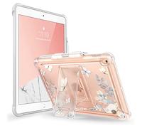 i-Blason Case for iPad 9th/8th/7th Gen 10.2 Inch (2021/2020/2019) [Halo Series] Clear Proteciton with Built in Kickstand, TPU Inner Bumper (K)