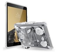 i-Blason Case for iPad 9th/8th/7th Gen 10.2 Inch (2021/2020/2019) [Halo Series] Clear Proteciton with Built in Kickstand, TPU Inner Bumper (Q)