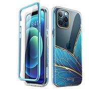 i-Blason Cosmo Series Slim Full-Body Protective Case for 6.7-Inch iPhone 12 Pro Max (2020 Release), Butterfly