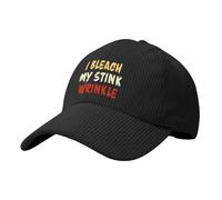 I Bleach My Stink Wrinkle Mens Baseball Cap Unisex Dad Cap Casual Baseball Hat for Travel Women Sports