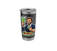 I Bleed Conversion Data Funny Digital Marketer Men Stainless Steel Insulated Tumbler