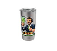 I Bleed Conversion Data Funny Digital Marketer Men Stainless Steel Insulated Tumbler