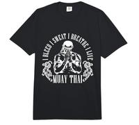 I Bleed I Sweat I Breathe I Live Fighter Love Muay Thai Comfort Colors Adult Heavyweight T-Shirt