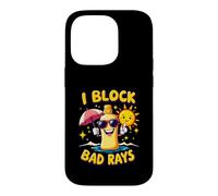 I Block Bad Rays Summer Sun Protection Crew Case for iPhone 14 Pro
