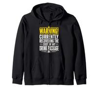 I Bought The Drink Package Cruise Vacation Drinking Humor Zip Hoodie