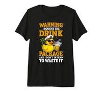 I Bought The Drink Package Funny Cruise Rubber Duck Premium T-Shirt