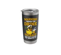 I Bought The Drink Package Funny Cruise Rubber Duck Stainless Steel Insulated Tumbler