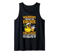 I Bought The Drink Package Funny Cruise Rubber Duck Tank Top