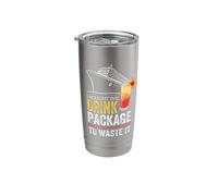 I Bought The Drink Package Funny Cruise Ship Drink Package Stainless Steel Insulated Tumbler