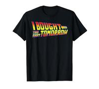 I Bought This Shirt Tomorrow - Movie Classics, Fun Designs T-Shirt, Men, Black, Large