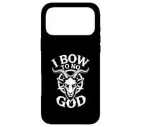 I Bow To No God! Atheist Anti Religion Pentagram Atheism Case for iPhone 17 Pro Max