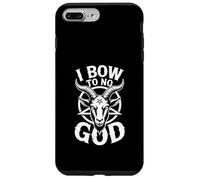 I Bow To No God! Atheist Anti Religion Pentagram Atheism Case for iPhone 7 Plus/8 Plus