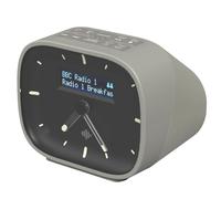 i-box DAB Radio Alarm Clock Bedside, Dream Radio Alarm Clock, DAB Radio, Digital Alarm Clock, USB Port, Glow in the Dark Display, Mains Powered Battery Backup