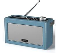 i-box Epoca DAB/DAB+ FM Portable Radio Bluetooth Speaker USB 15Hr - Blue