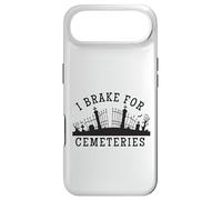 I Brake for Cemeteries Funny Family History Genealogy Case for iPhone Air