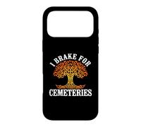 I Brake For Cemeteries Genealogist Family History Case for iPhone 17 Pro Max