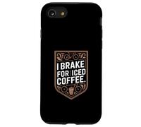I Brake For Iced Coffee Cycling Lover Rider Case for iPhone SE (2020) / 7/8