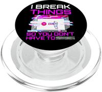 I Break Things So You Don't Have To Pen Tester Gift PopSockets PopGrip for MagSafe