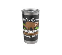 I Breathe More Productive, it Will no Longer be Today Stainless Steel Insulated Tumbler