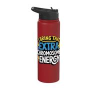 I Bring that Extra Chromosome Energy Stainless Steel Insulated Water Bottle