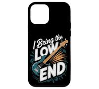 I Bring The Low End Bass Guitar Case for iPhone 12 mini